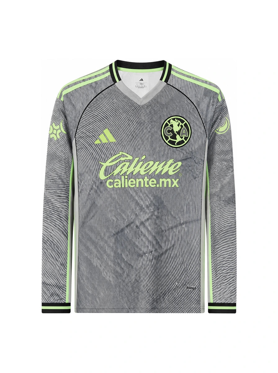Jersey Third Neon Green Long Sleeve 25/26 frente