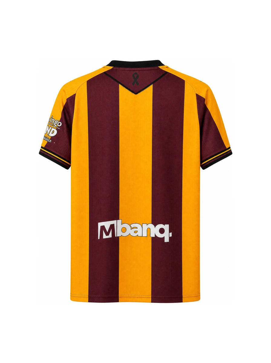 Bradford City Jersey Home 26/27 back