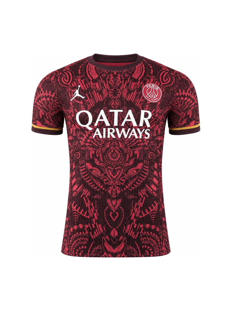PSG Jersey Special Edition Tribal Red Player 26/27 front