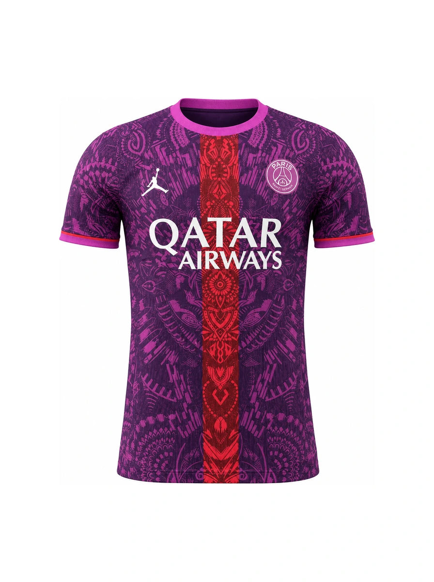 PSG Jersey Special Edition Tribal Purple Player 26/27 front
