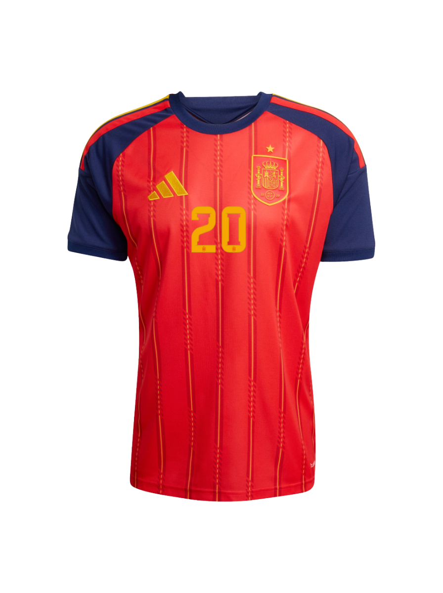 #20 PEDRI Jersey Home 2026