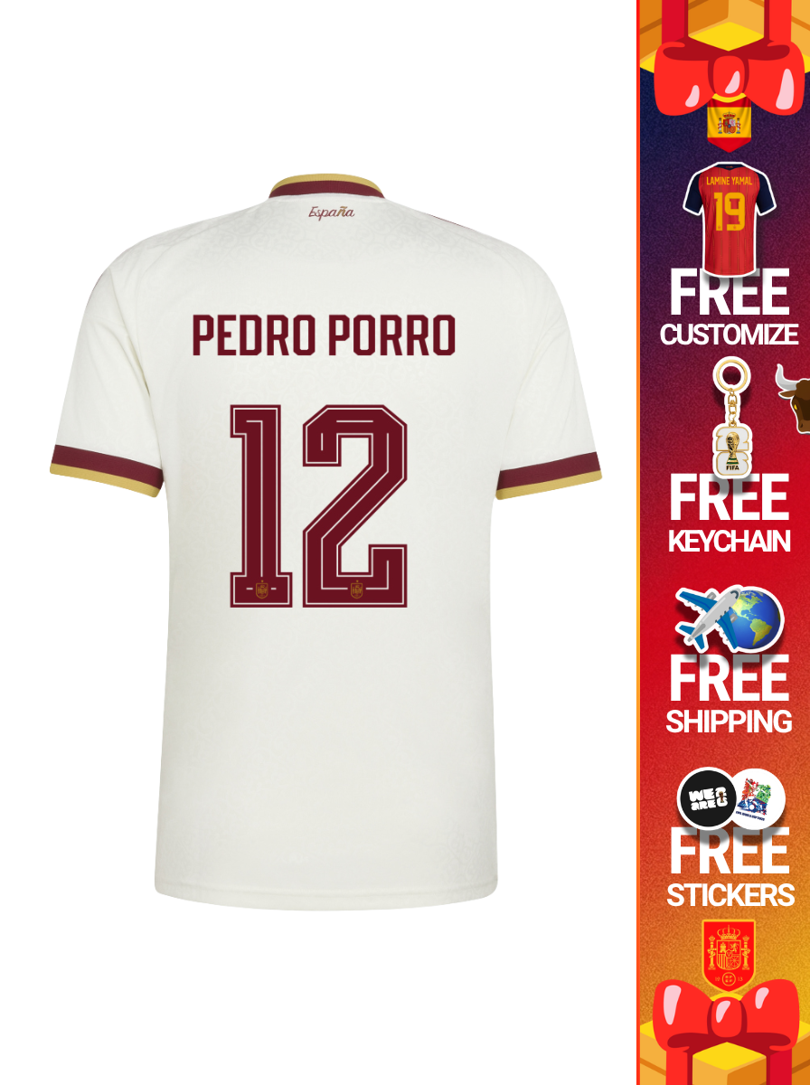 #12 PEDRO PORRO Jersey Away 2026