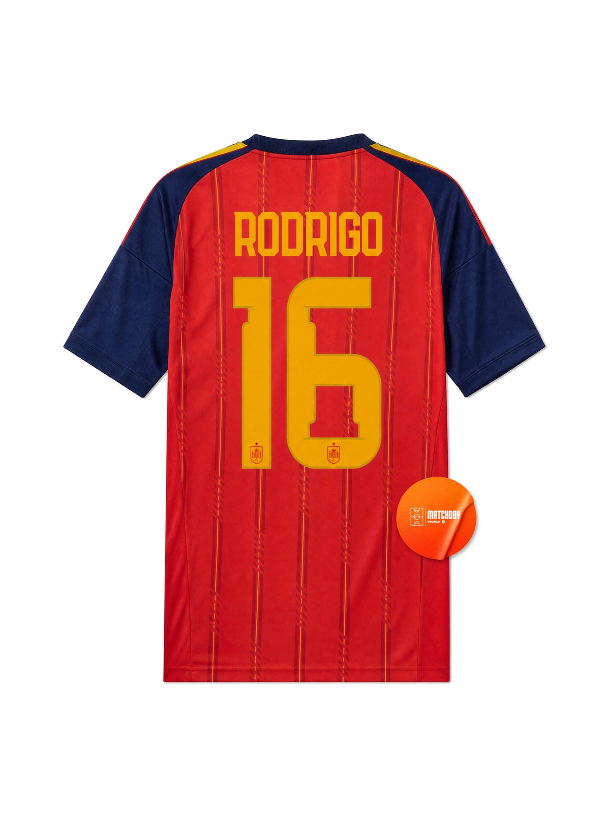 #16 RODRI Jersey Home WC Champion 2026