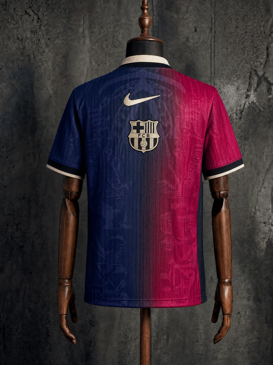 Barcelona Jersey Special Edition Player back