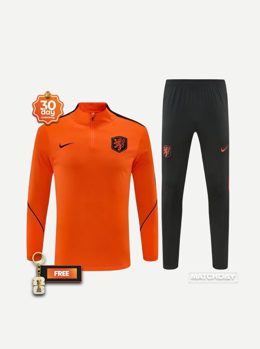 Tracksuit Half Zip Orange 26/27