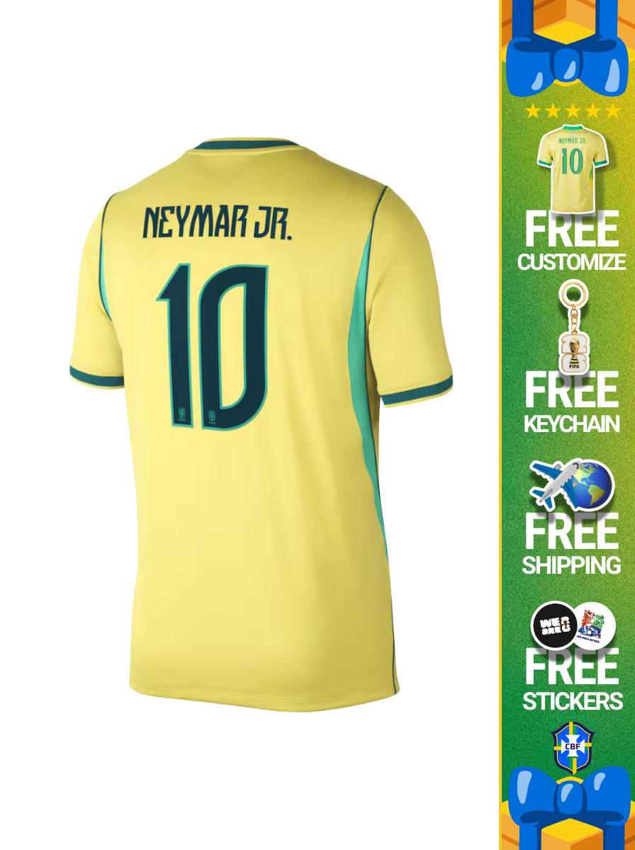#10 NEYMAR JR. Jersey Home 2026