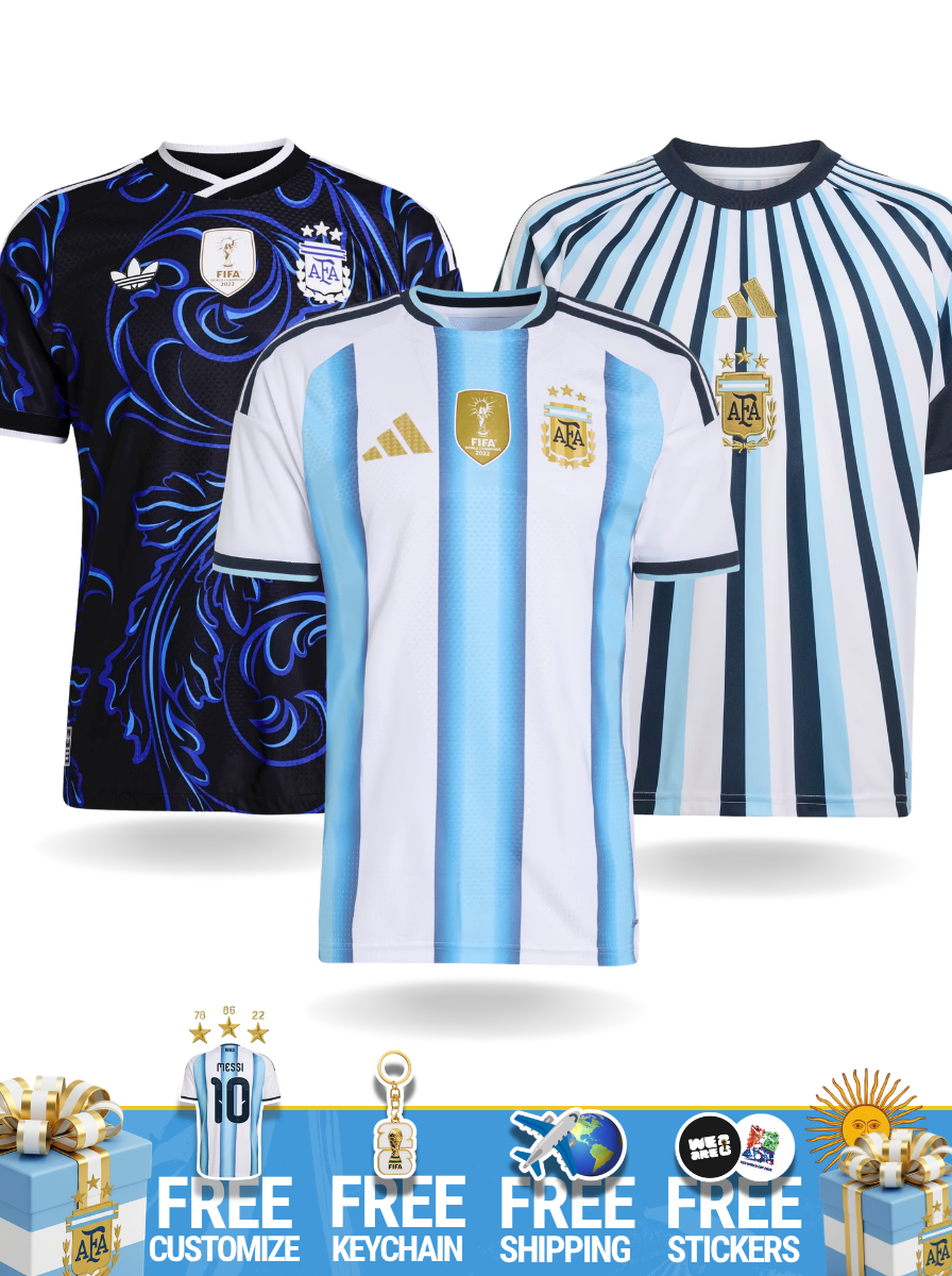 Combo 3 Jerseys Home, Away & Pre-Match 2026