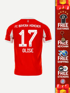 Jersey #17 OLISE Home 25/26