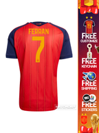 #7 FERRAN Jersey Home WC Champion 2026