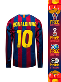 Jersey Retro Home 2005 #10 RONALDINHO