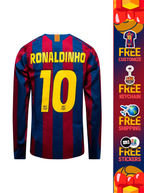 Jersey Retro Home 2005 #10 RONALDINHO