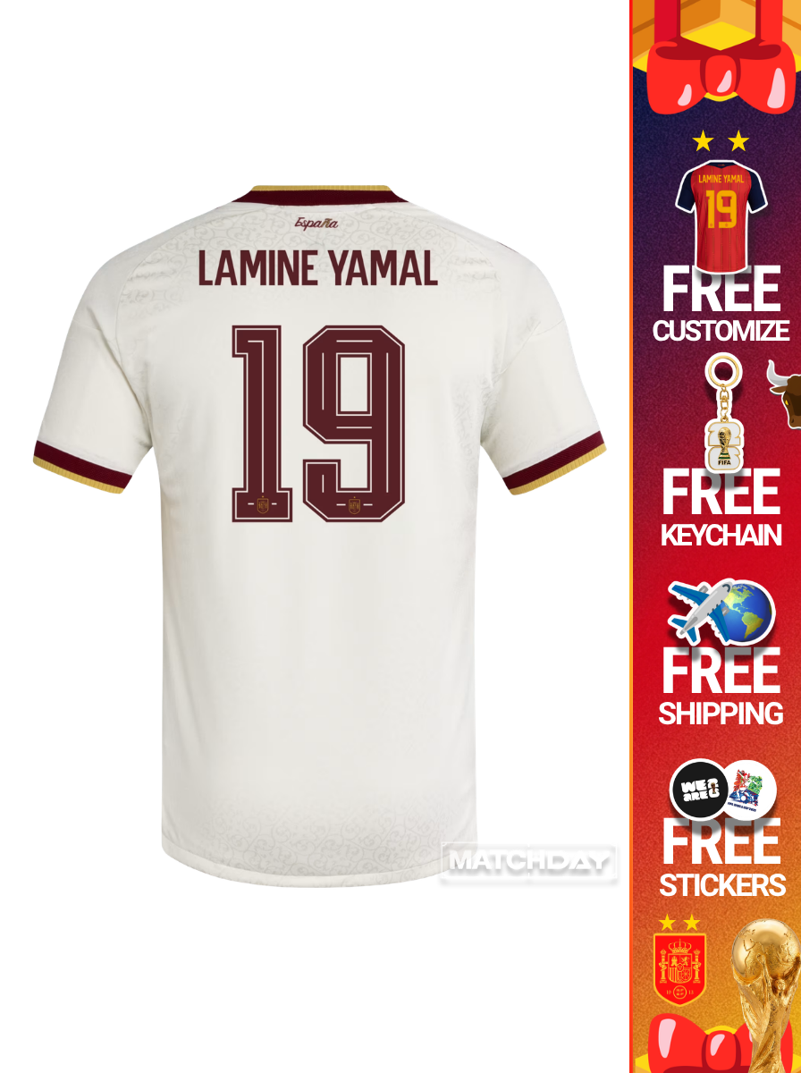 #19 YAMAL Jersey Away WC Champion 2026