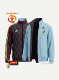 Reversible Windbreaker Red & Sky Blue