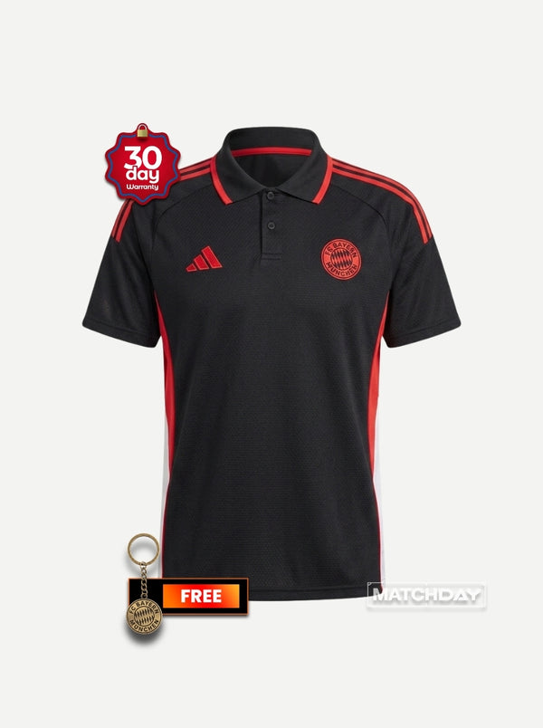 Jersey Polo Black 25/26
