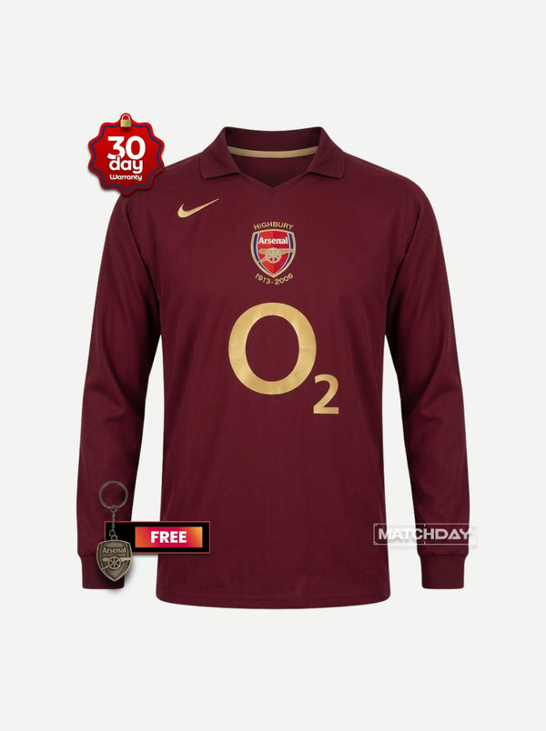 Jersey Retro Long Sleeve 2005/06