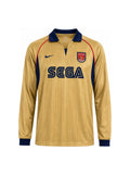 Arsenal Jersey Retro Away Long Sleeve 2001 - frente