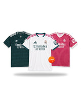 Combo Jerseys Home, Away & Third 26/27