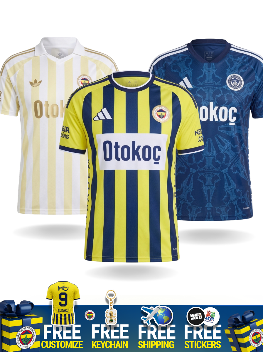 Combo Jerseys Home, Away & Third 26/27