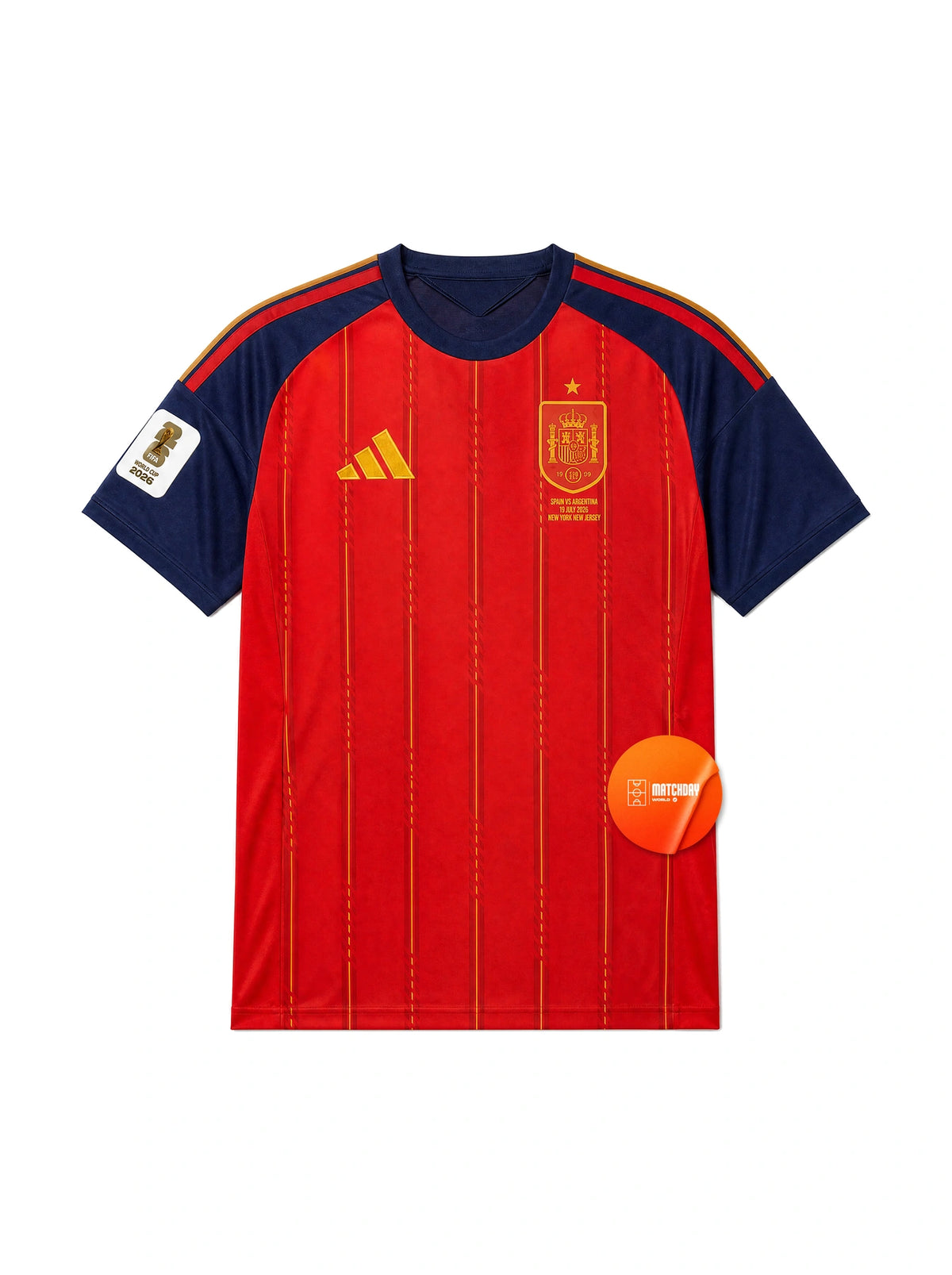 Jersey Home Match WC Champion 2026