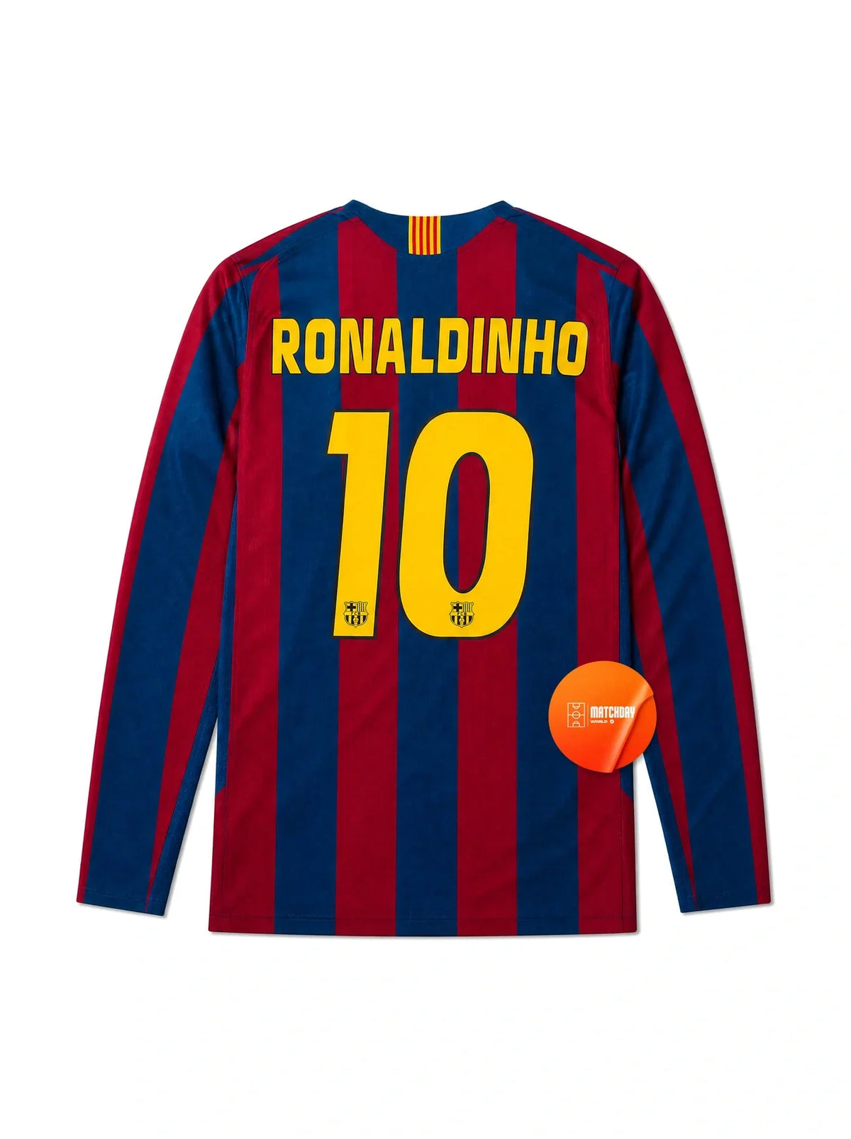 #10 RONALDINHO Jersey Retro Home 2005