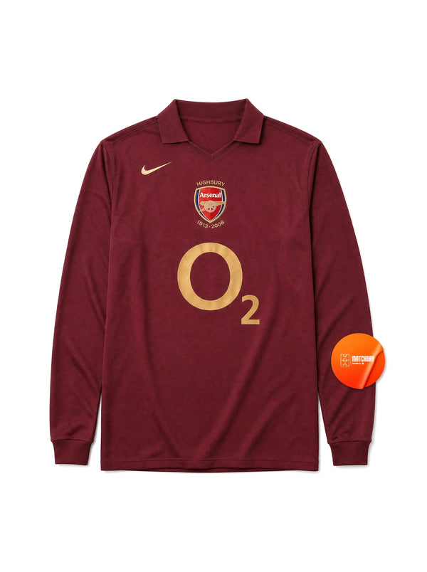 Jersey Retro Long Sleeve 2005/06