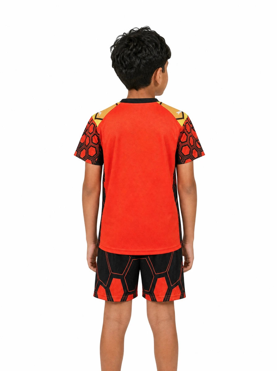 Marseille Kids Kit Goalkeeper Orange 26/27 - frente