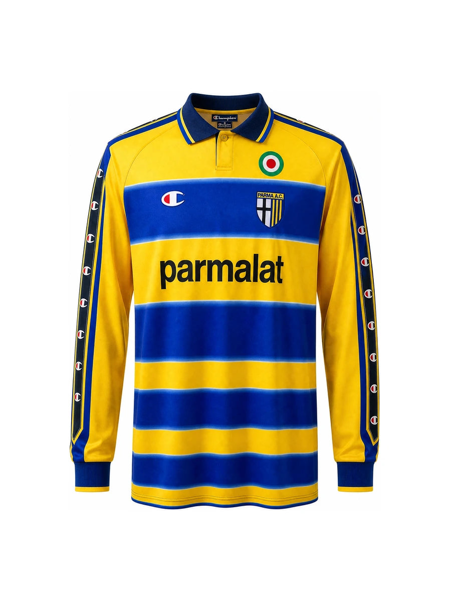 Parma Jersey Retro Home Long Sleeve 2000 - frente