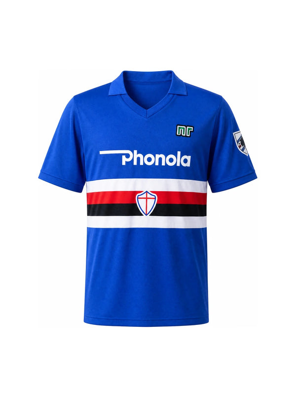 Sampdoria Jersey Retro Home 1986 - front