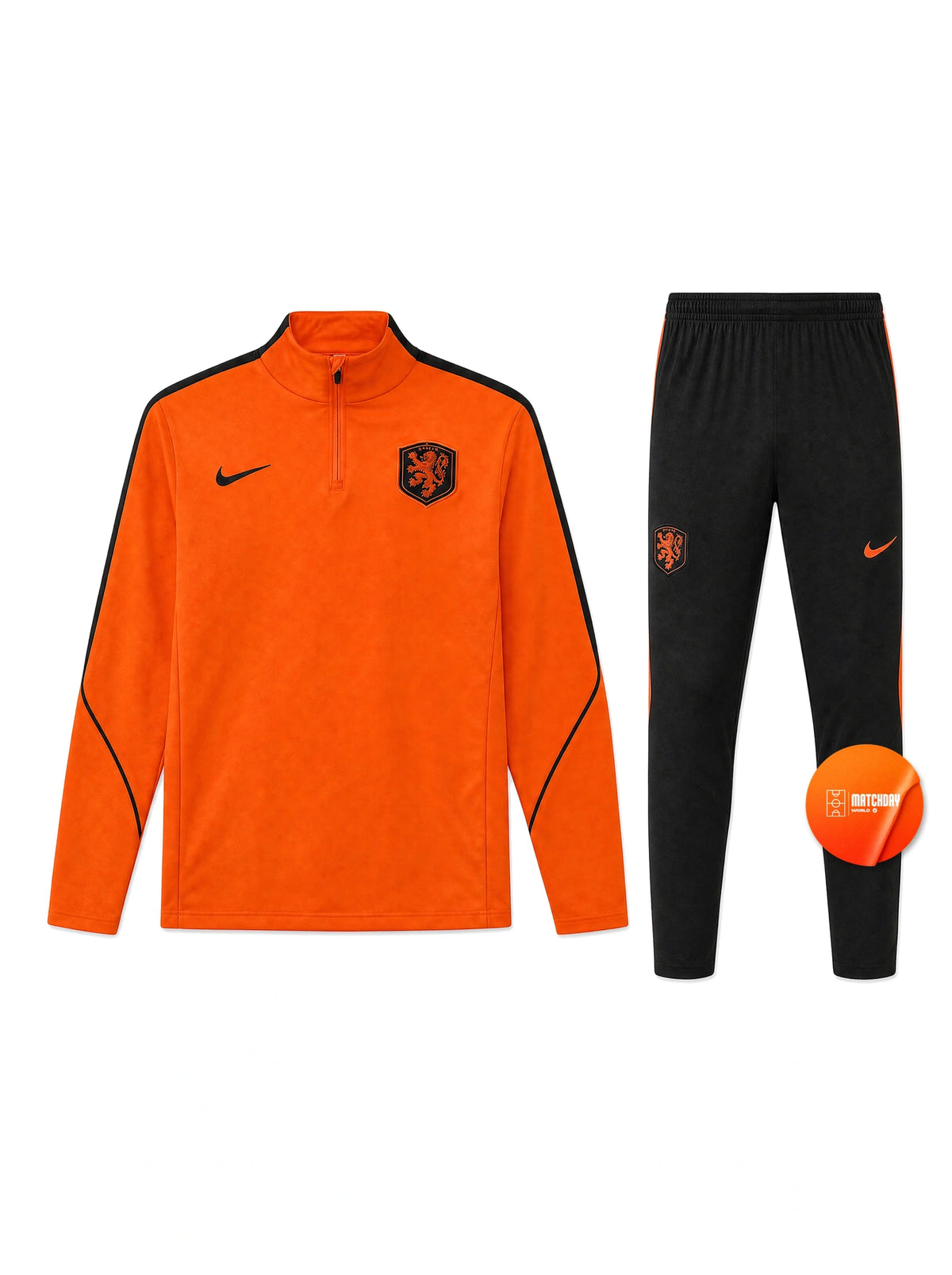 Tracksuit Half Zip Orange 26/27